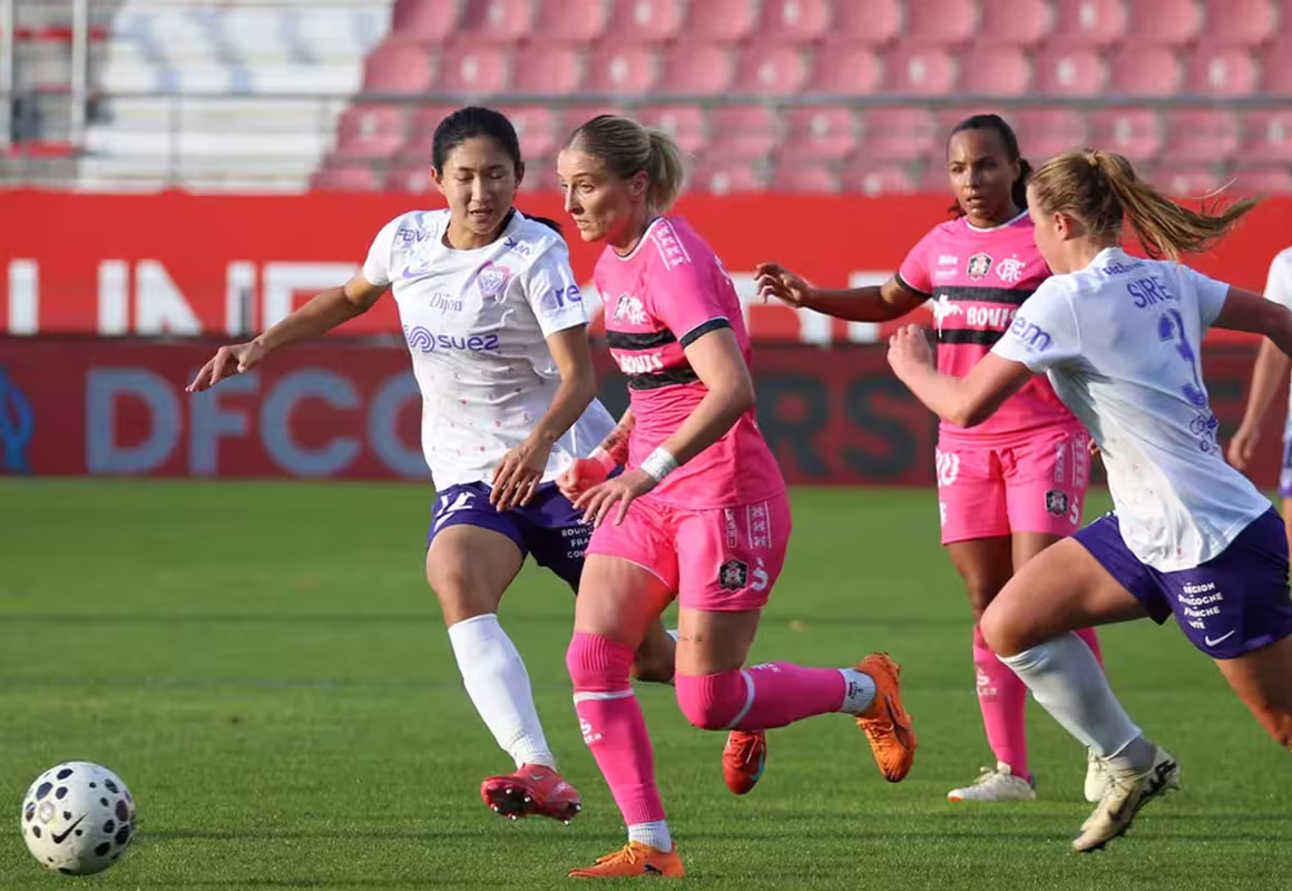 Les féminines du DFCO retrouveront le FC Fleury 91 en 1/8e de finale 24 Just Do football